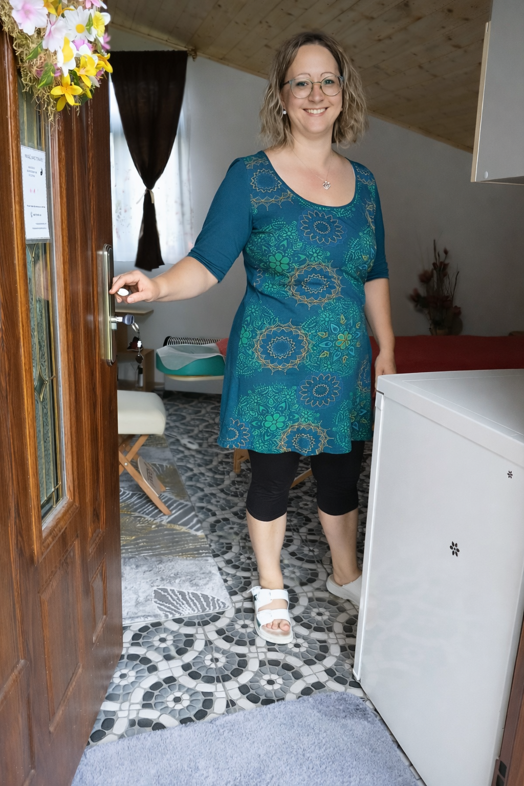 Sympatická masérka